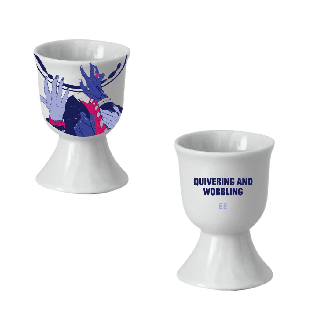 Limited Edition 'No Reptiles' Egg Cup