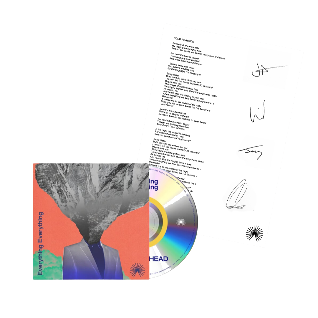Mountainhead CD + SIGNED lyric sheet bundle