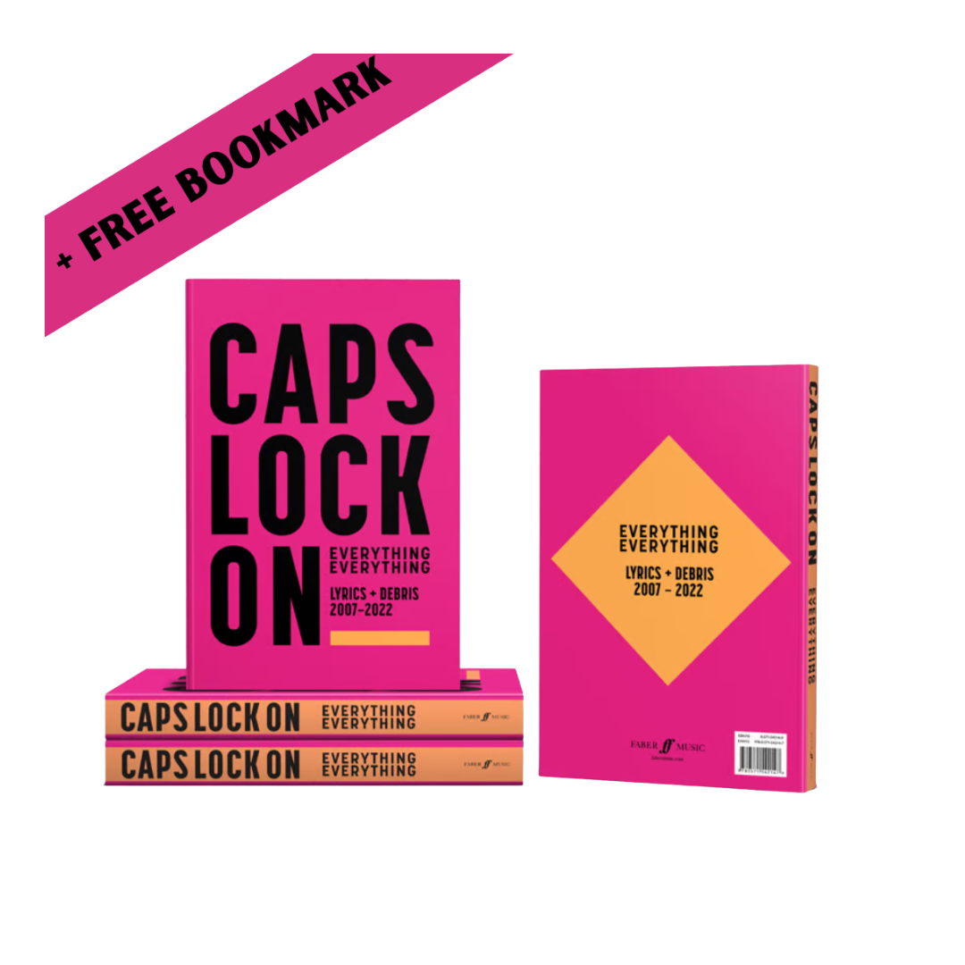 Caps Lock On - Lyrics & Debris 2007-2022 Book