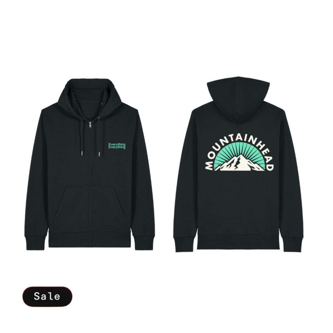 Mountainhead Black Zip Up Hoodie