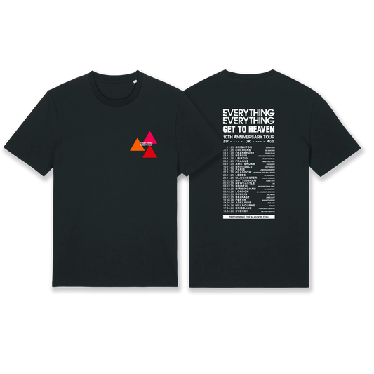 Get To Heaven 2025 EU//UK/AUS 2025 Black Tour T-Shirt