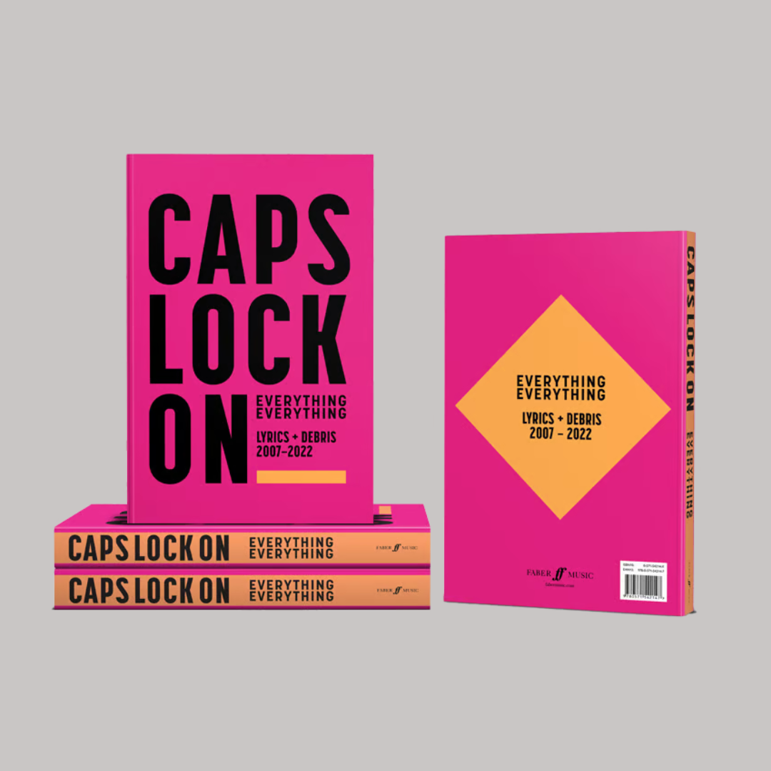 Caps Lock On - Lyrics & Debris 2007-2022 Book