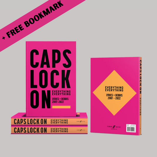 Caps Lock On - Lyrics & Debris 2007-2022 Book