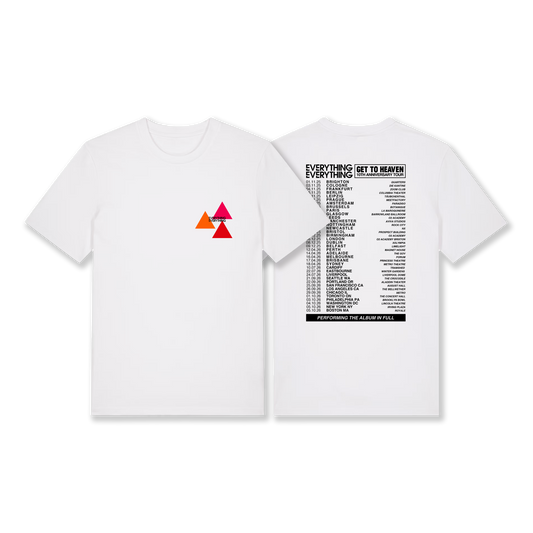Get To Heaven 2026 EU//UK/AUS White Tour T-Shirt