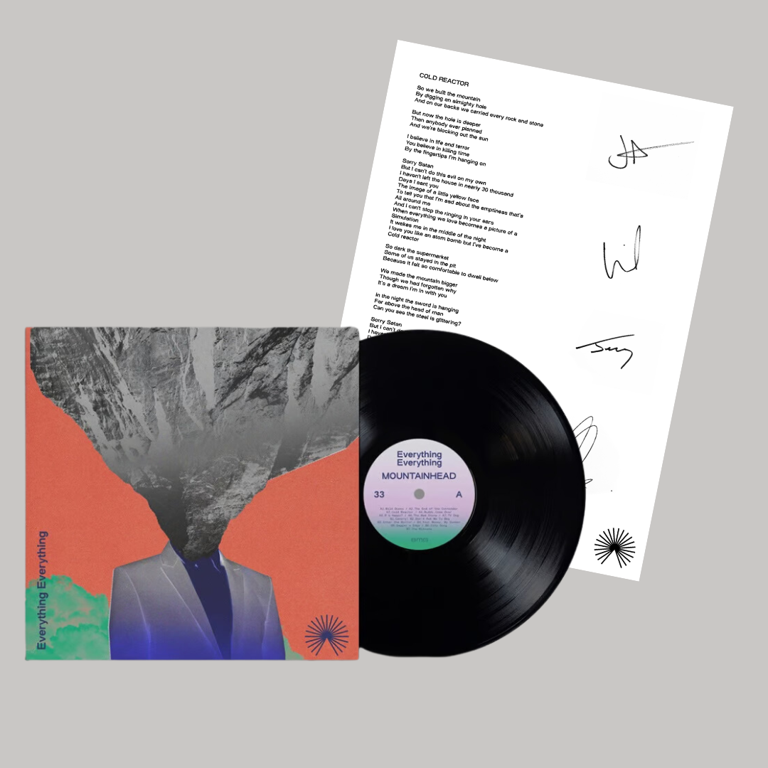 Mountainhead Heavyweight Vinyl + SIGNED lyric sheet bundle