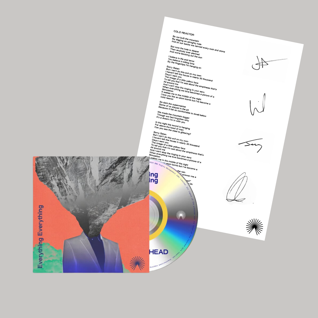 Mountainhead CD + SIGNED lyric sheet bundle