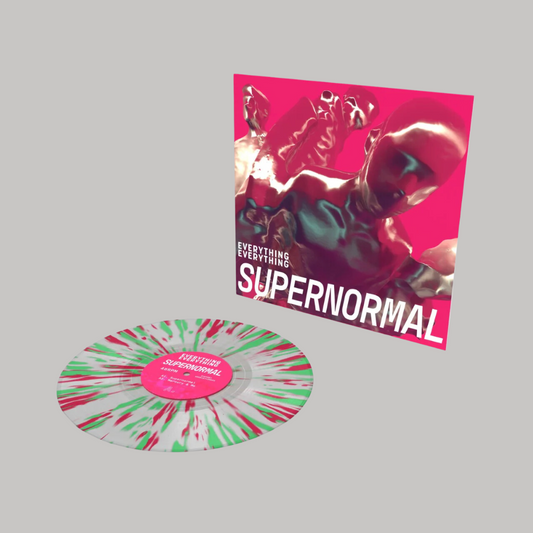 Supernormal - Clear with Red & Green Splatter 10" Vinyl