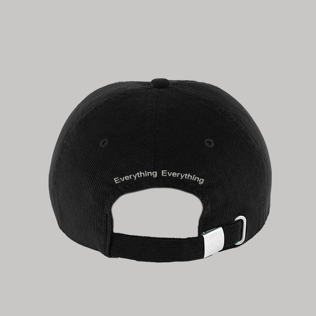 Corduroy Mountain Black & White Symbol Cap