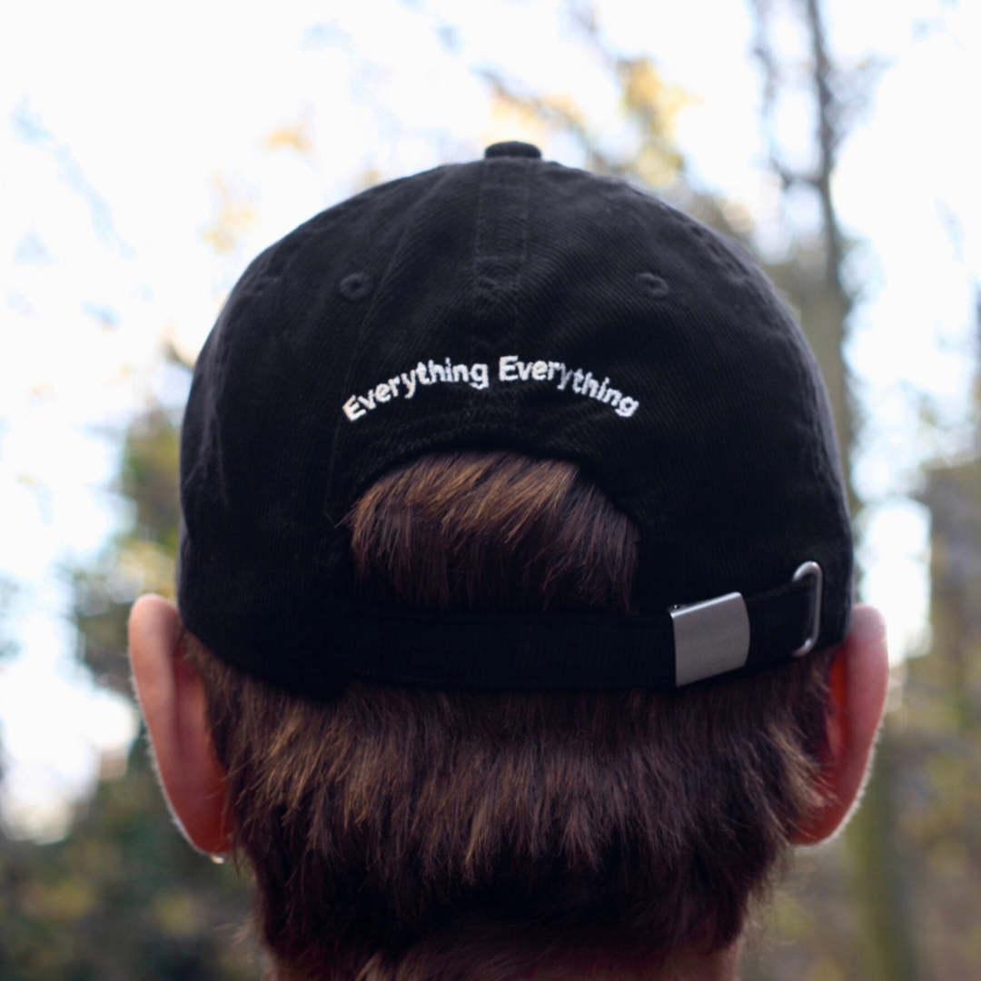 Corduroy Mountain Black & White Symbol Cap