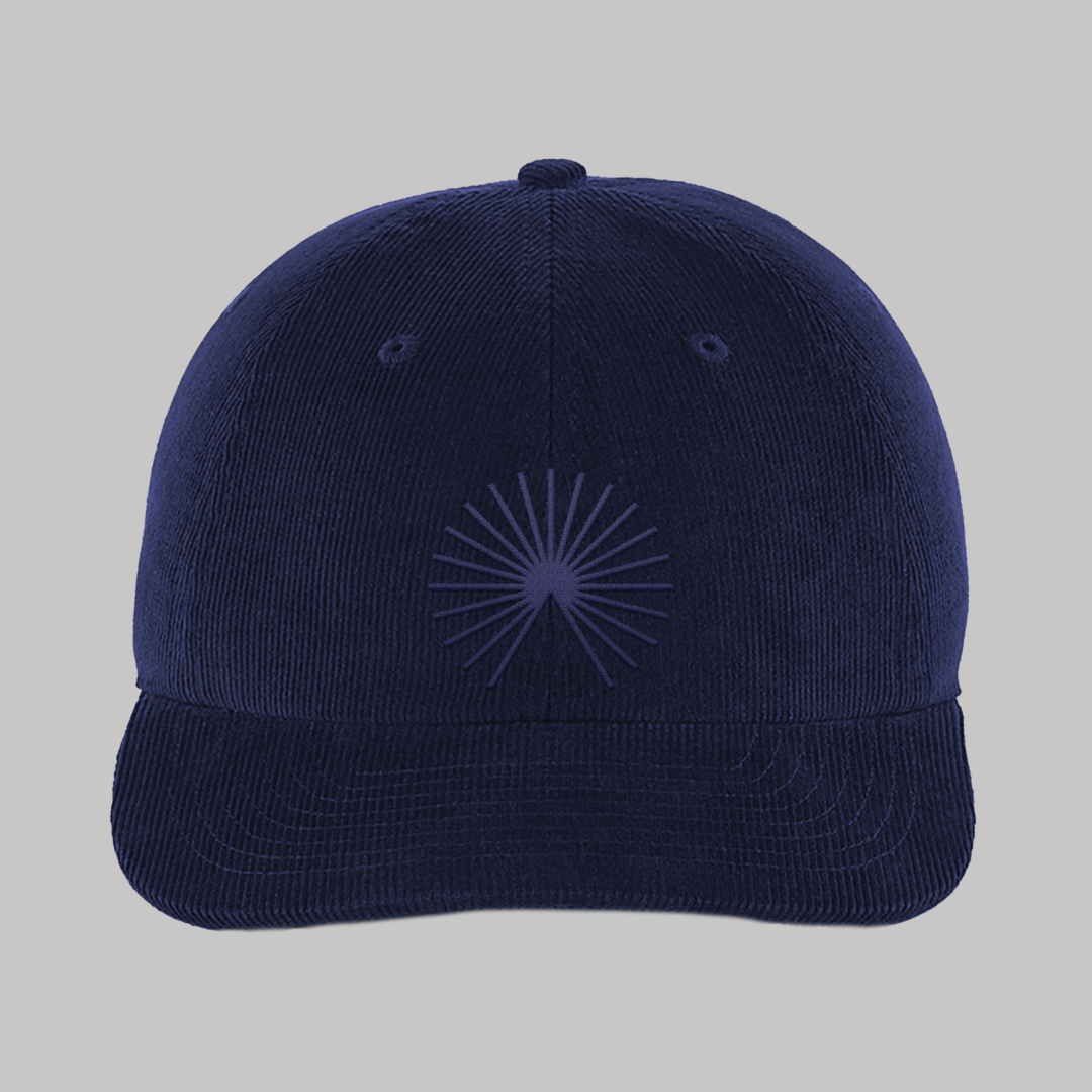 Corduroy Mountain Navy Symbol Cap