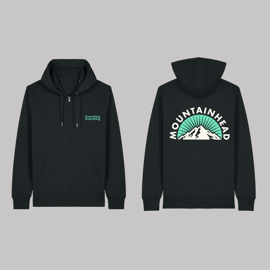 Mountainhead Black Zip Up Hoodie