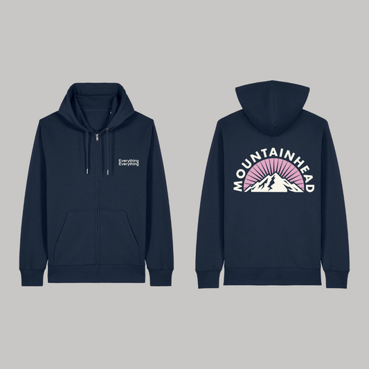 Mountainhead Navy Zip Up Hoodie