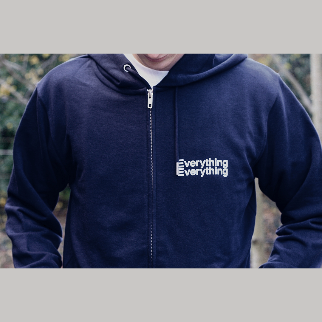 Mountainhead Navy Zip Up Hoodie