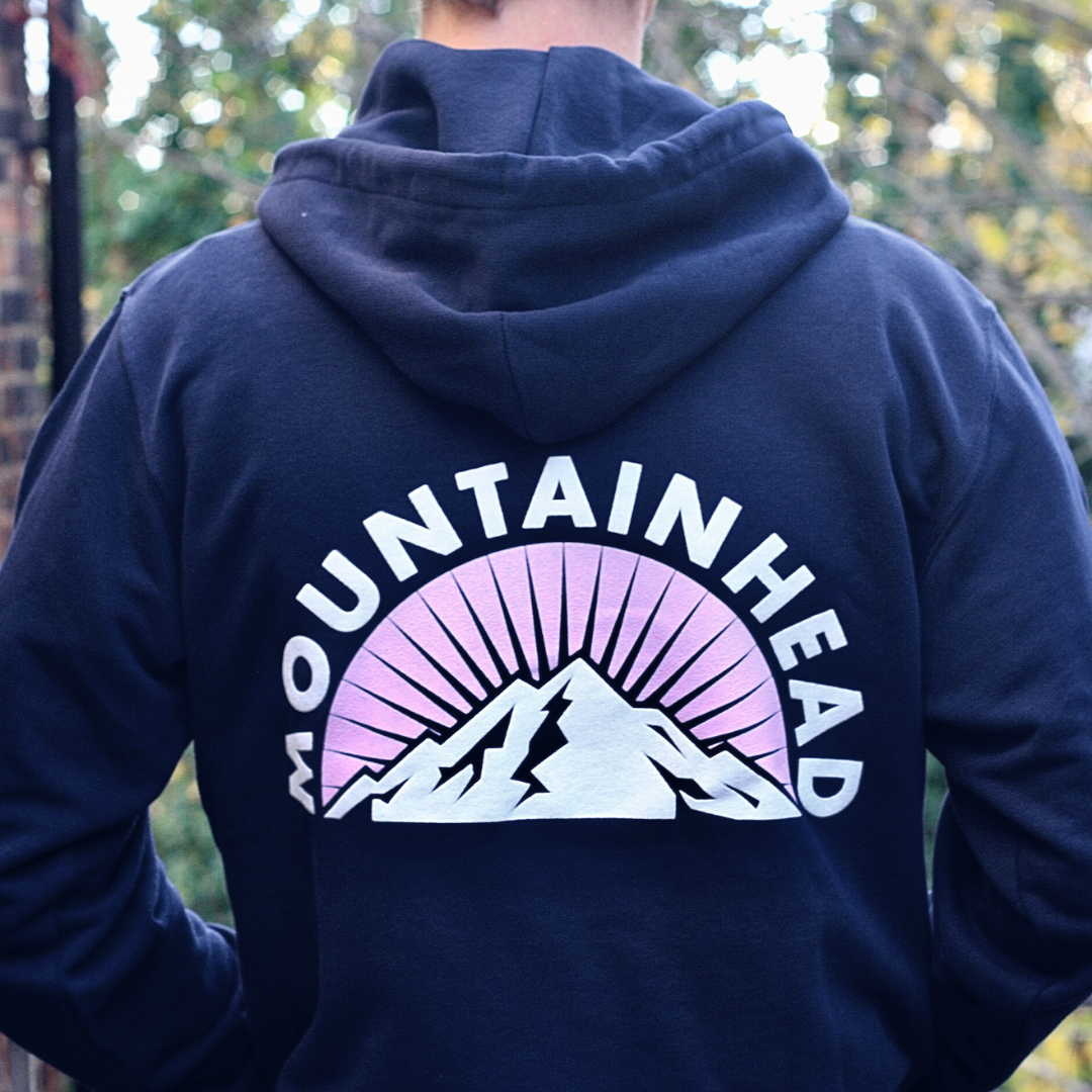 Mountainhead Navy Zip Up Hoodie