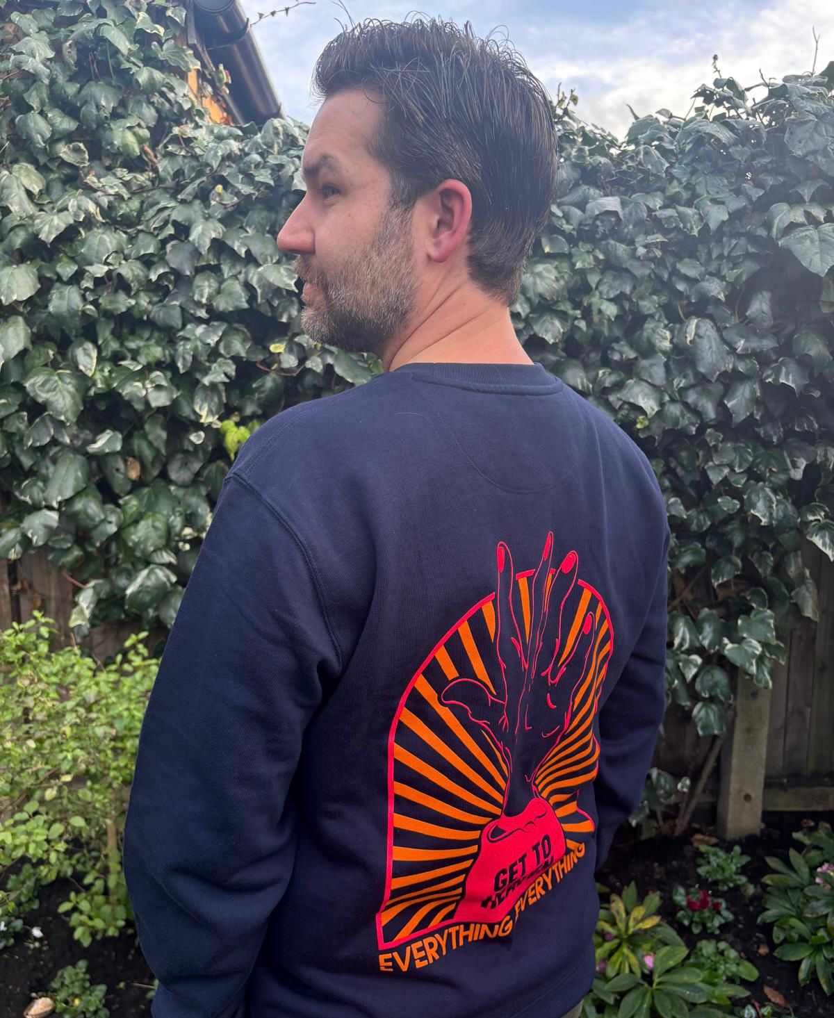 Get To Heaven Navy Sweatshirt