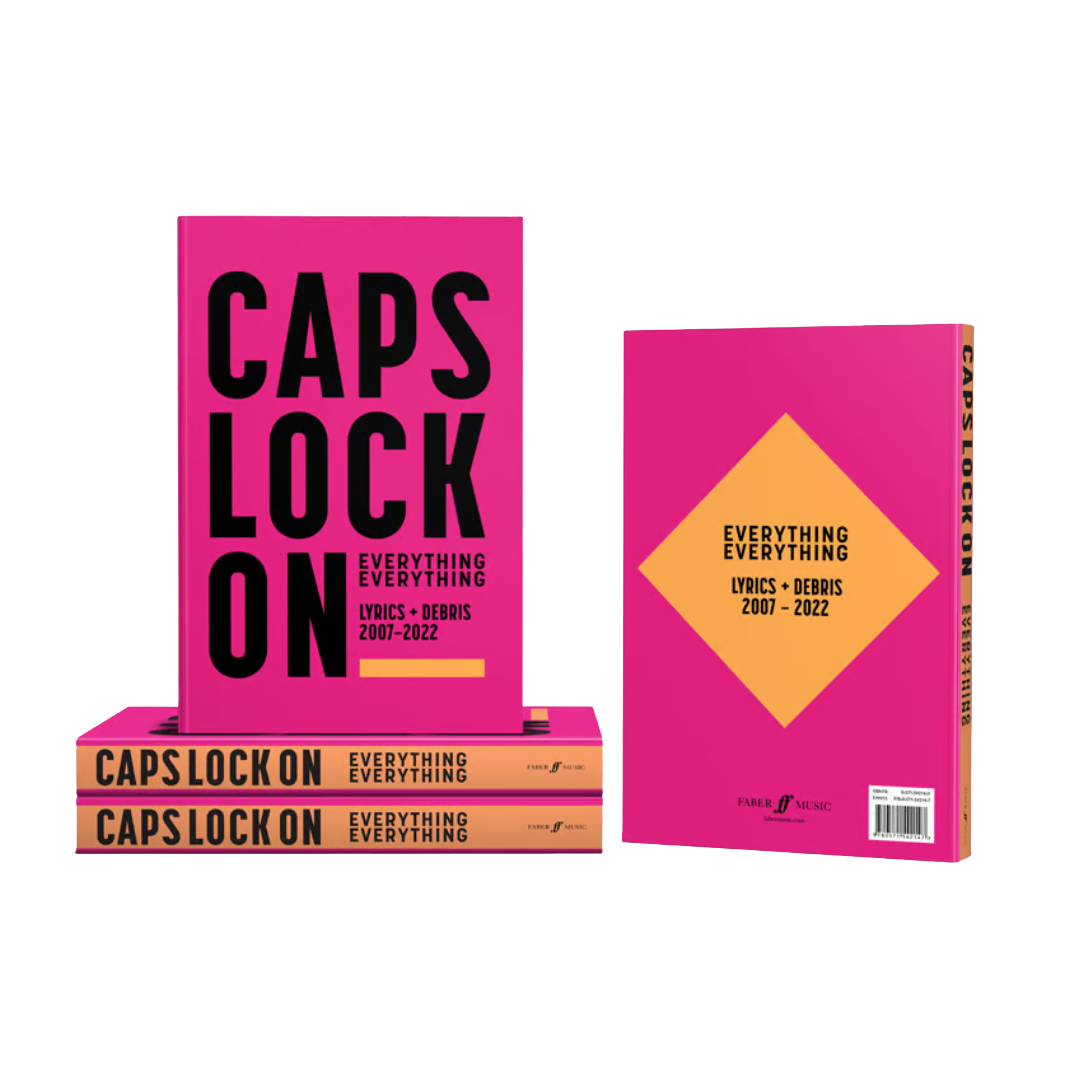 Caps Lock On - Lyrics & Debris 2007-2022 Book