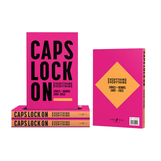 Caps Lock On - Lyrics & Debris 2007-2022 Book
