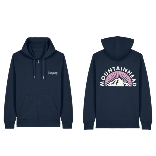 Mountainhead Navy Zip Up Hoodie